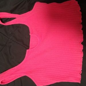 Hot Pink Crop Top